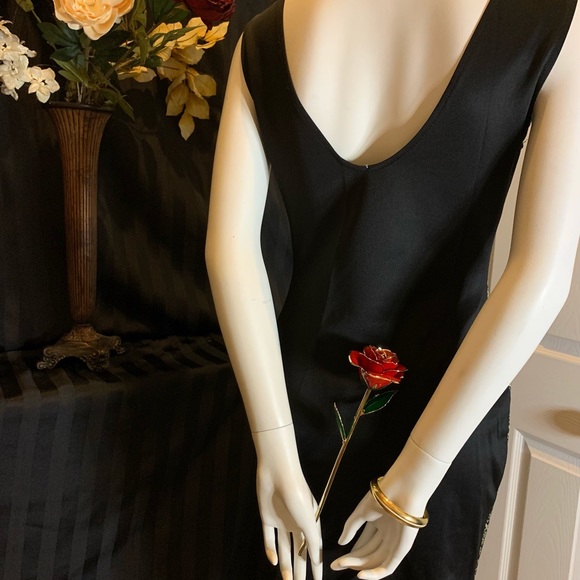 New !! Black gold  dress . - Picture 6 of 6